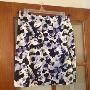 Nordstrom light blue and dark blue skirt